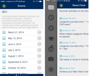 Langports app- exam and other