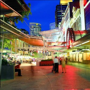 Queen Street Mall at Night