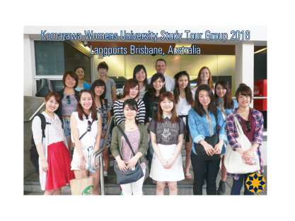 Komazawa Womens University Study Tour Group (Frame)