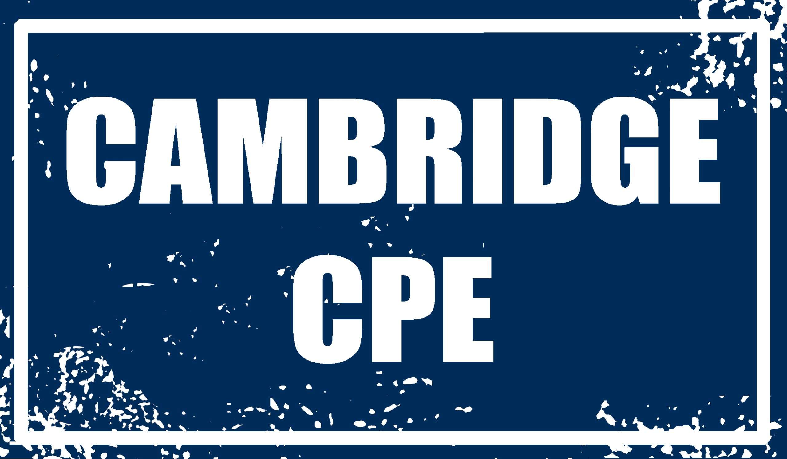Cambridge CPE