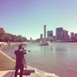 Gustavo filming