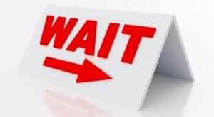 waiting